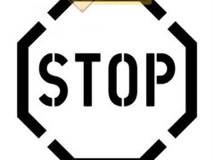 Sablon pentru stop